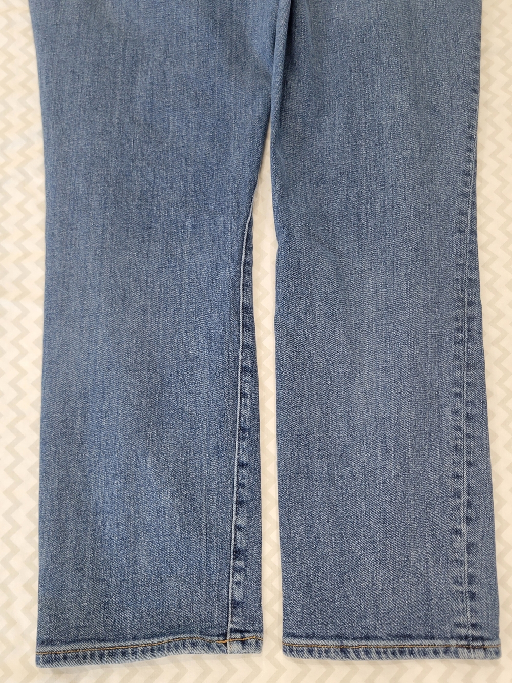 J. Crew Medium Blue Straight-Leg Women's Jeans Slim "The Boyfriend" Size 30 - Picture 14 of 15
